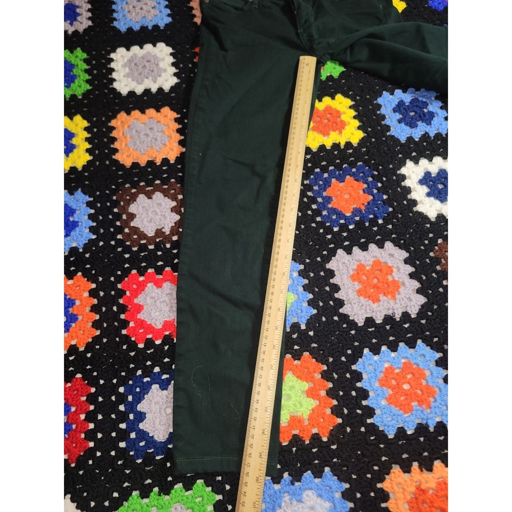 Paige‎ Jeans Verdugo Green Ankle Skinny Stretch Cotton Blend Women's 27 - Picture 5 of 16